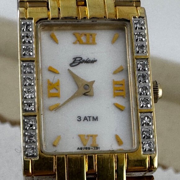Vintage Belair Diamond Watch American Made with Swiss Quartz Movement main image 4